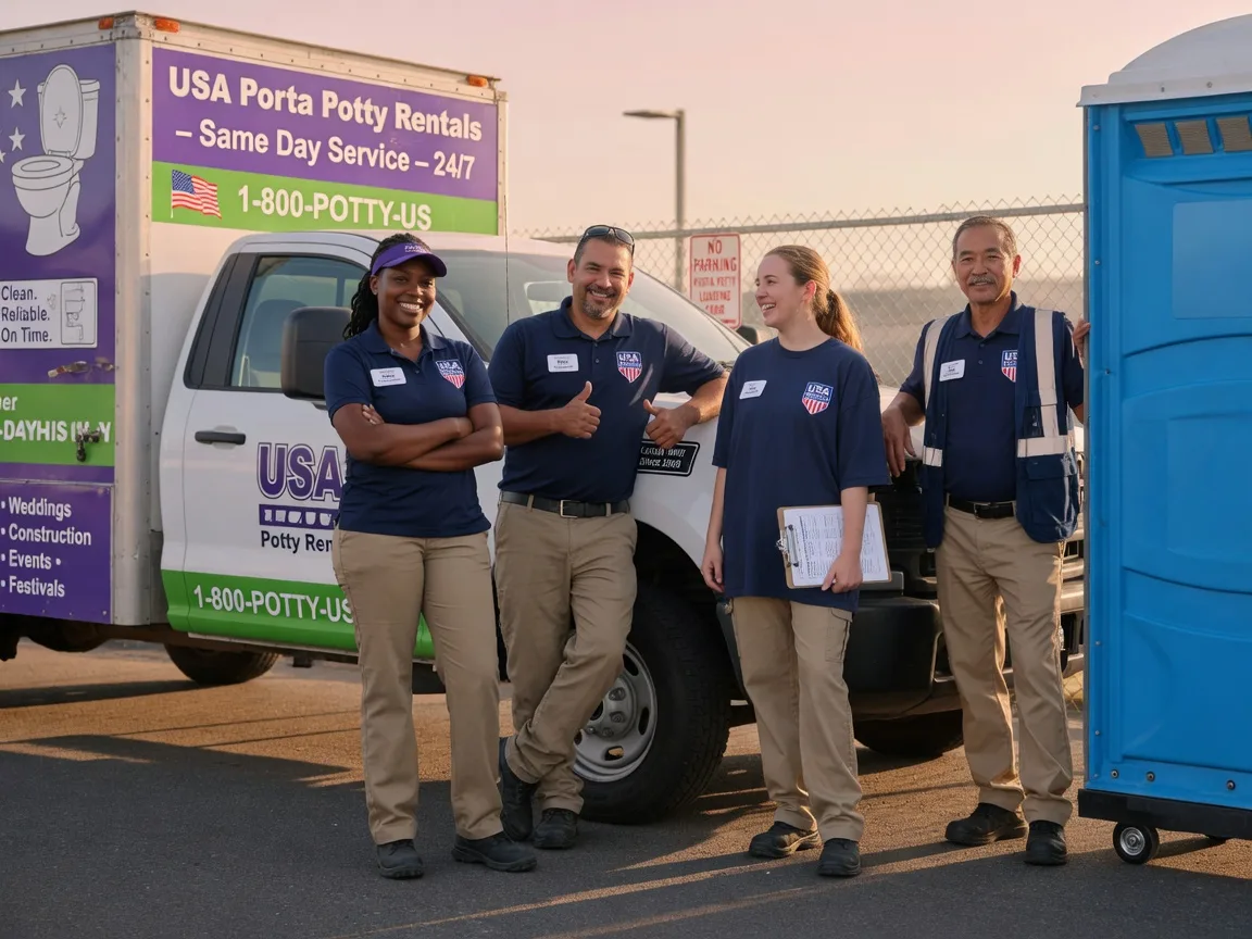 Porta Potty Rental company in Rancho Santa Margarita, CA